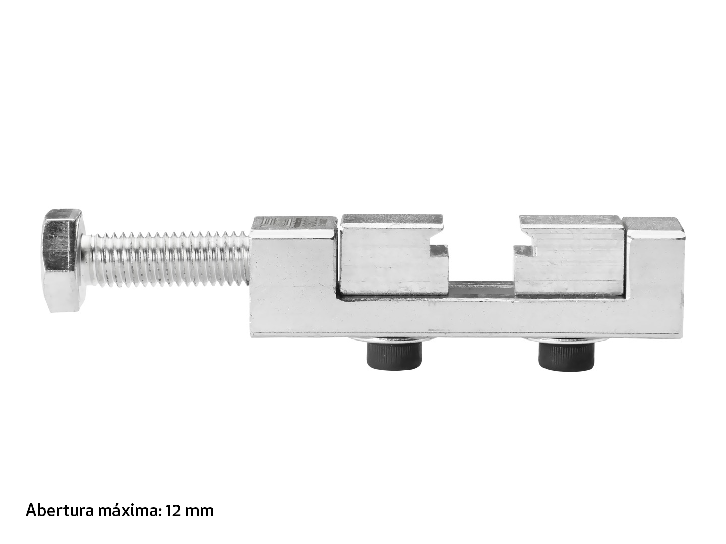 Produto Raven 103022 - Ferramenta para apertar e travar abraçadeiras do tipo ponte em aço inoxidável (e outras ligas metálicas) das coifas das juntas homocinéticas. <ul><li>Aplicação: automóveis e utilitários (exemplos: Toyota Etios (12-21), Corolla 10ª ger. (08-14) / 11ª ger. (14-19) e Hilux 7ª ger. (05-15) / 8ª ger. (16>). </li><li>Possui construção robusta e dois dentes móveis (abertura máxima: 12 mm). </li><li>Parafuso sextavado de 17 mm e encaixe de 19 mm no corpo da ferramenta.</li></ul> - Suspensão Dianteira