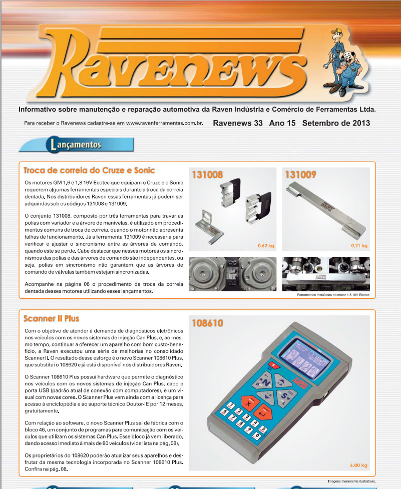 Ravenews nº 33 - Set/2013