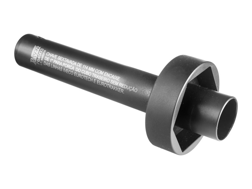Chave Sextavada 114 mm para Cubo Traseiro Iveco
